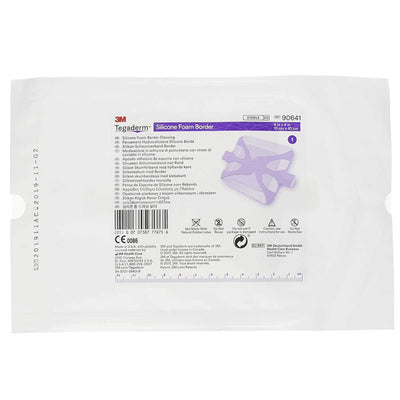 3M™ Tegaderm™ Silicone Foam Dressing, 2 x 2 Inch, 1 Each (Advanced Wound Care) - Img 2