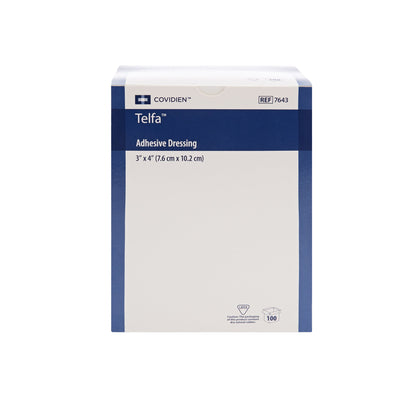 Telfa™ Adhesive Dressing, 3 x 4 Inch, 1 Case of 1200 (General Wound Care) - Img 2