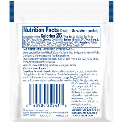 Resource® Thickenup® Food and Beverage Thickener, 6.4-gram Packet, 1 Each (Nutritionals) - Img 2