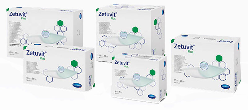 Zetuvit® Plus Sterile Superabsorbent Dressing, 4 x 8 Inch, 1 Box of 10 (Advanced Wound Care) - Img 2