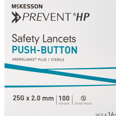 McKesson Prevent® Safety Lancet, 1 Box of 100 (Diabetes Monitoring) - Img 4