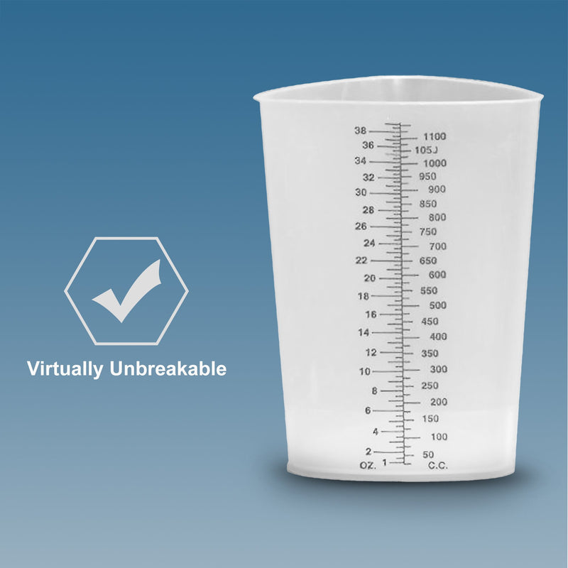 Plasti-Grad® Graduated Beaker, 1,200 mL, 1 Each (Laboratory Glassware and Plasticware) - Img 3