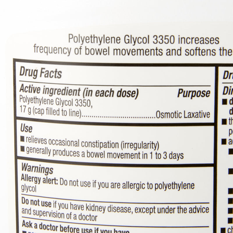 Perrigo Polyethylene Glycol Cathartic / Laxative, 1 Each (Rx) - Img 3