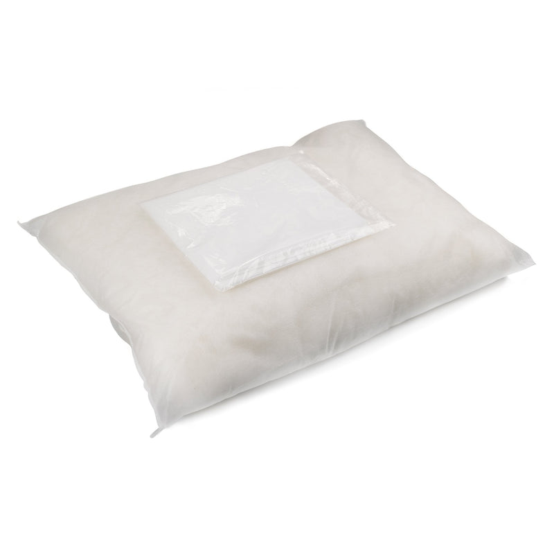 McKesson White Nonwoven Pillowcase, 22 x 30 Inch, 1 Case of 100 (Pillowcases) - Img 1