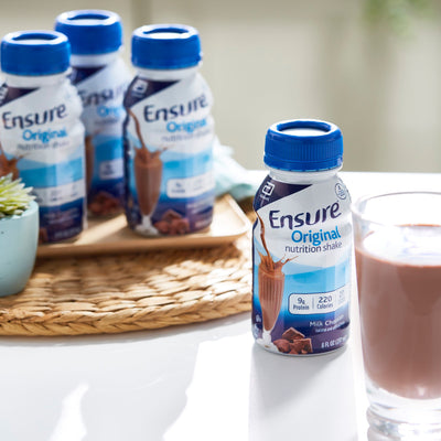 Ensure® Original Chocolate Oral Supplement, 8 oz. Bottle, 1 Case of 24 (Nutritionals) - Img 8