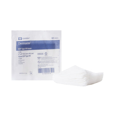 Dermacea™ Sterile USP Type VII Gauze Sponge, 4 x 4 Inch, 1 Case of 1280 (General Wound Care) - Img 1