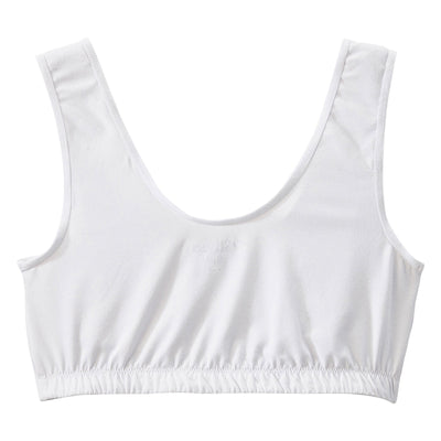Silverts® Adaptive Front Snap Closure Bra, Medium, White, 1 Each (Compression Garments) - Img 2