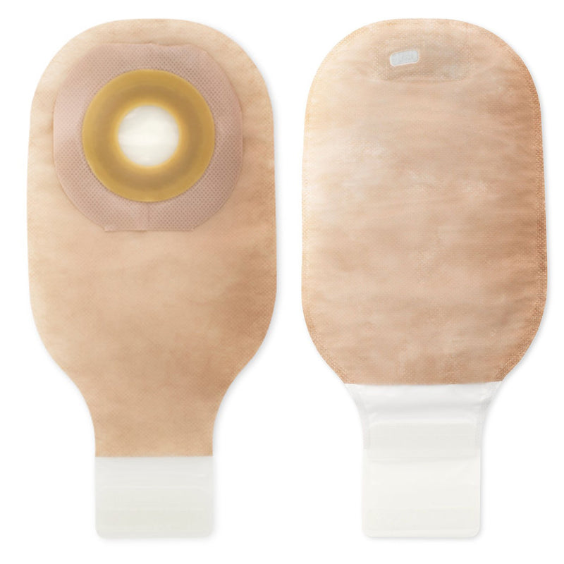 Premier™ One-Piece Drainable Beige Ostomy Pouch, 12 Inch Length, Up to 2½ Inch Stoma, 1 Box of 10 (Ostomy Pouches) - Img 1