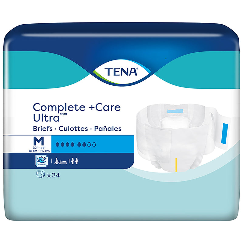 Tena® Complete +Care™ Ultra Incontinence Brief, Medium, 1 Case of 72 () - Img 1