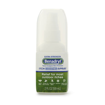 Benadryl® Diphenhydramine / Zinc Acetate Itch Relief Spray, 1 Each (Over the Counter) - Img 1
