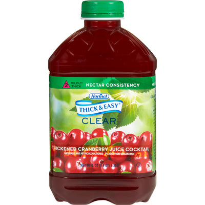 Thick & Easy® Nectar Consistency Cranberry Thickened Beverage, 46 oz. Bottle, 1 Each (Nutritionals) - Img 1