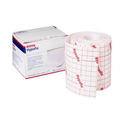 Hypafix® Nonwoven Dressing Retention Tape, 4 Inch x 10 Yard, White, 1 Roll (General Wound Care) - Img 1