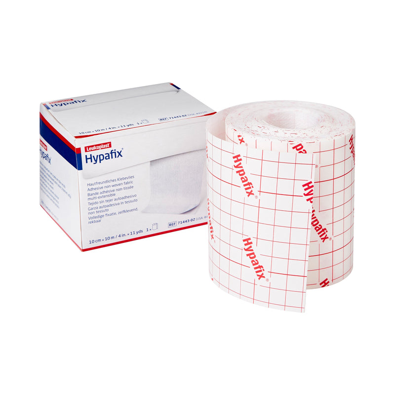 Hypafix® Nonwoven Dressing Retention Tape, 4 Inch x 10 Yard, White, 1 Roll (General Wound Care) - Img 1