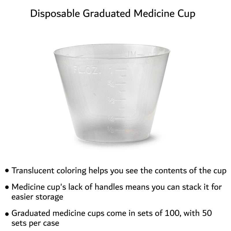 Cypress Graduated Medicine Cup, 1 ounce, 1 Case of 5000 (Drinking Utensils) - Img 4