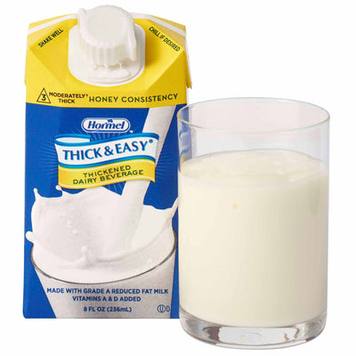 Thick & Easy® Dairy Honey Consistency Milk Thickened Beverage, 8 oz. Carton, 1 Each (Nutritionals) - Img 1