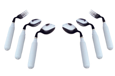 Comfort Grip Reusable Left Handed Fork, 1 Each (Eating Utensils) - Img 1