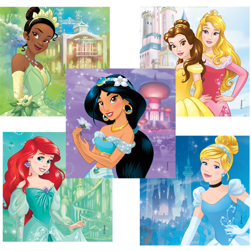 Medibadge® Disney® Princesses Castles Sticker, 1 Pack of 90 (Stickers and Coloring Books) - Img 1