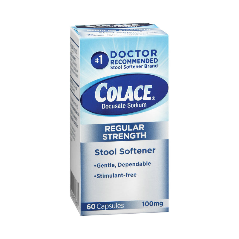 Colace® Docusate Sodium Stool Softener, 1 Each (Over the Counter) - Img 2