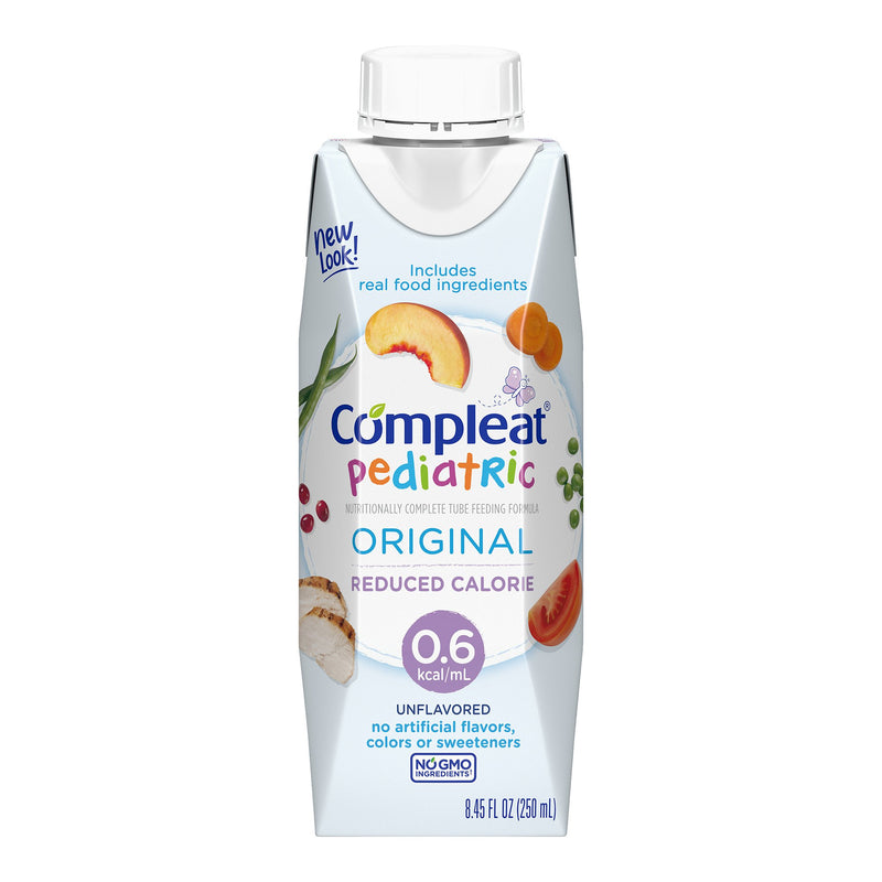 Compleat® Pediatric Reduced Calorie Pediatric Tube Feeding Formula, 8.45 oz. Carton, 1 Each () - Img 1