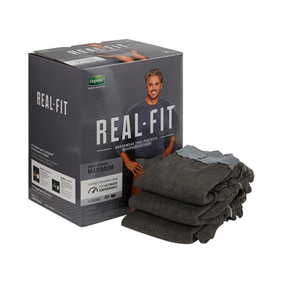 Depend® Real Fit® Maximum Absorbent Underwear, Small / Medium, 1 Pack of 14 () - Img 1