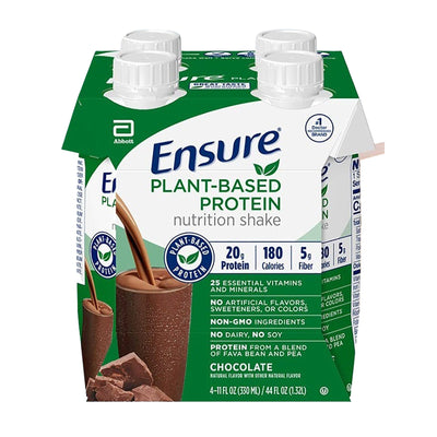 Ensure® Plant Based Protein Chocolate Oral Supplement, 11 oz. Carton, 1 Case of 3 (Nutritionals) - Img 2