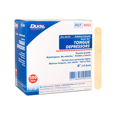 Dukal™ Tongue Depressor, 1 Box of 500 (Tongue Depressors) - Img 1