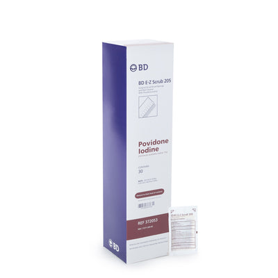 E-Z Scrub™ Povidone Iodine Impregnated Brush, Brown, 1 Case of 300 (Skin Care) - Img 1
