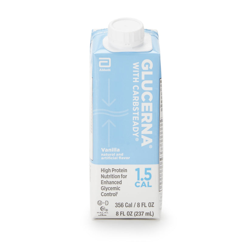 Glucerna® 1.5 Cal Vanilla Oral Supplement, 8 oz. Carton, 1 Each (Nutritionals) - Img 1