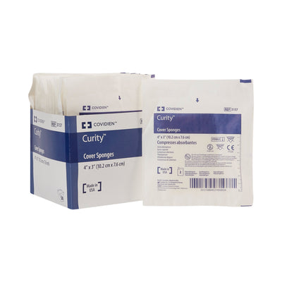 Curity™ Sterile Nonwoven Sponge, 3 x 4 Inch, 1 Pack (General Wound Care) - Img 1