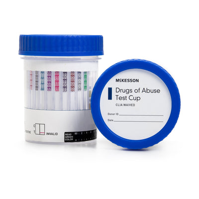 McKesson 14-Drug Panel with Adulterants Drugs of Abuse Test, 1 Box of 25 (Test Kits) - Img 1