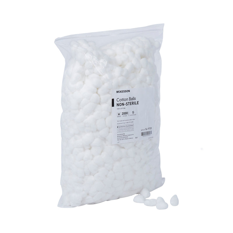 McKesson Medium Cotton Ball, 1 Bag of 2000 (General Wound Care) - Img 6