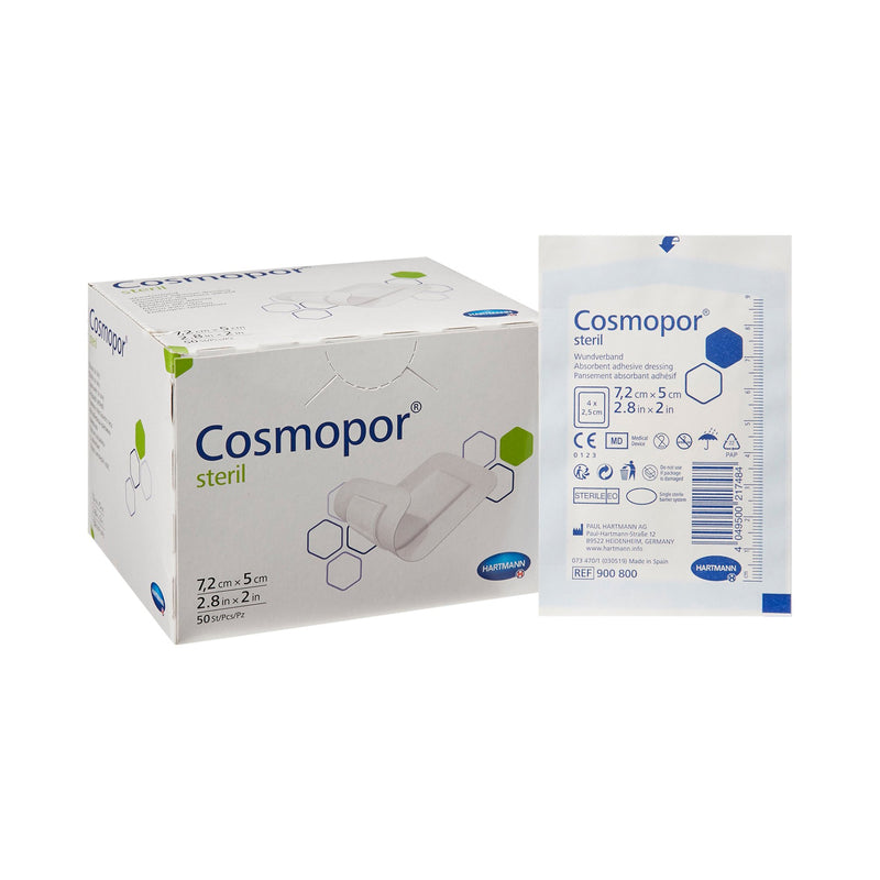 Cosmopor® Adhesive Dressing, 2 x 2-4/5 Inch, 1 Each (General Wound Care) - Img 1