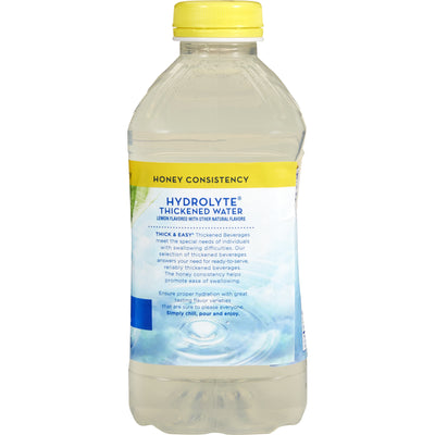 Thick & Easy® Hydrolyte® Honey Consistency Lemon Thickened Water, 46-ounce Bottle, 1 Each (Nutritionals) - Img 4