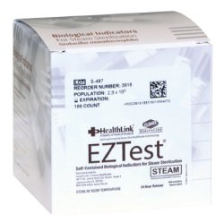 EZTest® Sterilization Biological Indicator Vial, 1 Pack of 25 (Sterilization Indicators) - Img 1