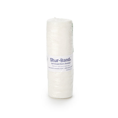 Shur-Band® LF Single Hook and Loop Closure Elastic Bandage, 6 Inch x 5 Yard, 1 Case of 60 (General Wound Care) - Img 3