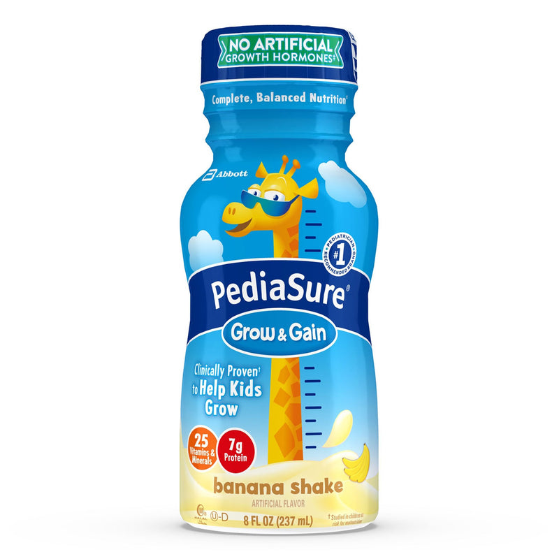 PediaSure® Grow & Gain Banana Pediatric Oral Supplement, 8 oz. Bottle, 1 Each () - Img 1