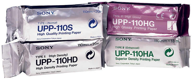 Sony® Video Paper, 1 Case of 100 (Diagnostic Recording Paper and Film) - Img 1