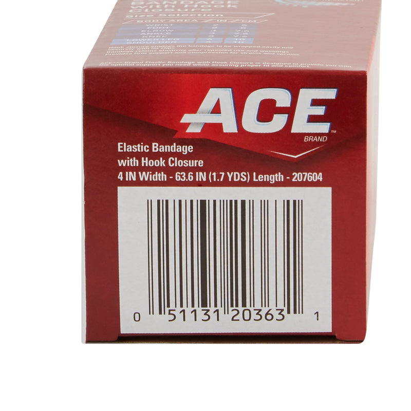 3M™ Ace™ Single Hook and Loop Closure Elastic Bandage, 4 Inch Width, 1 Each (General Wound Care) - Img 3