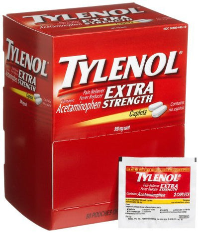 Tylenol® Extra Strength Acetaminophen Pain Relief, 1 Carton (Over the Counter) - Img 1