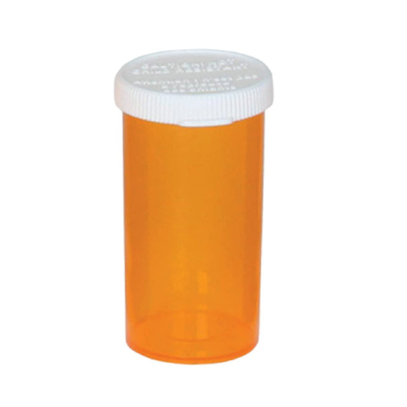 Ezy Dose® Push & Turn Prescription Vial, 6 Dram Capacity, 1 Case of 580 (Pharmacy Supplies) - Img 1