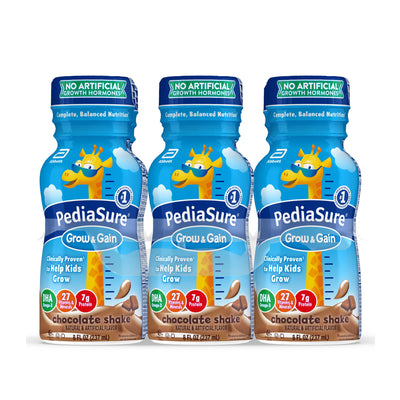 PediaSure® Grow & Gain Chocolate Pediatric Oral Supplement, 8 oz. Bottle, 1 Pack of 6 () - Img 2