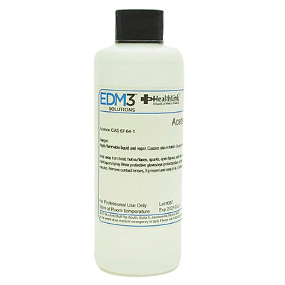 EDM 3 Acetone, 4-ounce bottle, 1 Each (Chemicals and Solutions) - Img 1