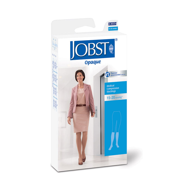 Jobst® Compression Knee-High Stockings, X-Large, Natural, 1 Pair of 2 (Compression Garments) - Img 2