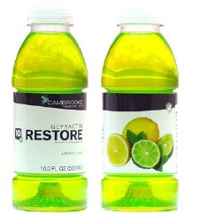 Glytactin Restore Lemon Lime PKU Oral Supplement, 16.9 oz. Bottle, 1 Case of 12 (Nutritionals) - Img 1