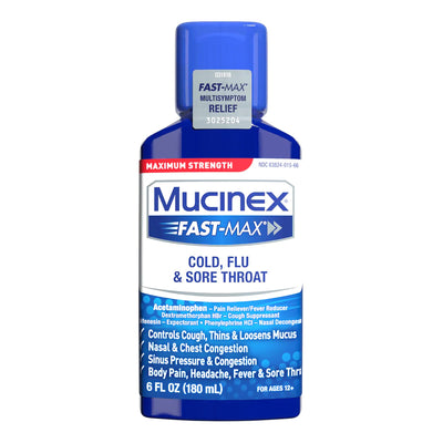 Mucinex® Acetaminophen / Dextromethorphan / Guaifenesin / Phenylephrine Cold and Cough Relief, 1 Each (Over the Counter) - Img 1