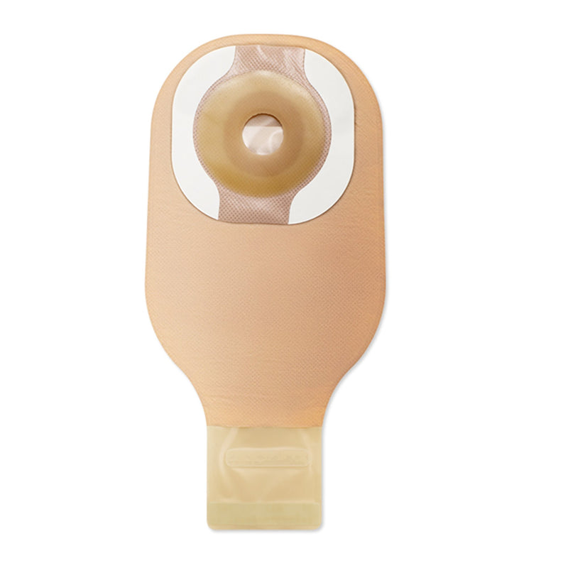 Premier™ One-Piece Drainable Beige Ostomy Pouch, 12 Inch Length, 1 Inch Stoma, 1 Box of 10 (Ostomy Pouches) - Img 2