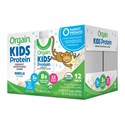 Orgain® Kids Plant Protein™ Nutritional Shake Pediatric Oral Supplement, 1 Case of 12 () - Img 3