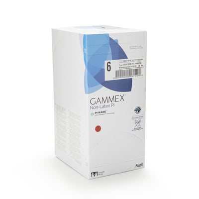 Gammex® Non-Latex PI Polyisoprene Surgical Glove, Size 6, White, 1 Box of 50 () - Img 2