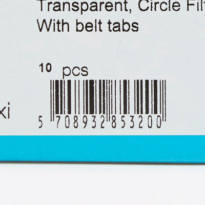 SenSura® Mio Convex One-Piece Drainable Transparent Filtered Ostomy Pouch, 11 Inch Length, 3/8 to 2 Inch Stoma, 1 Box of 10 (Ostomy Pouches) - Img 3