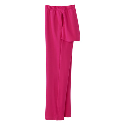 Silverts® Women's Open Back Soft Knit Pant, Extreme Pink, X-Large, 1 Each (Pants and Scrubs) - Img 3